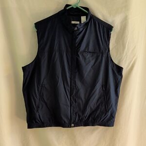 Women's Navy Sleeveless Vest